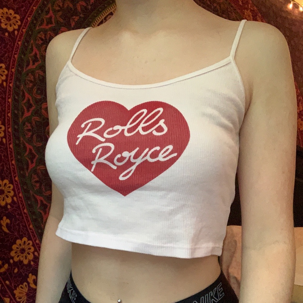 RARE Brandy Melville Rolls Royce tank